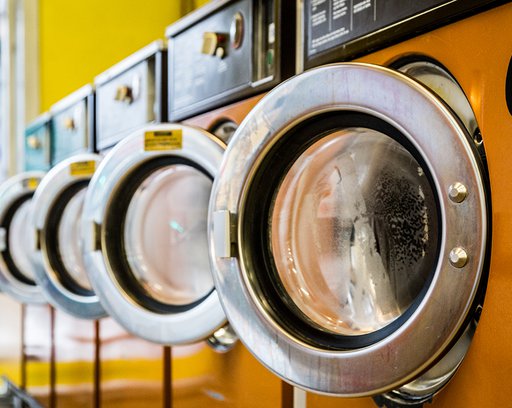 laundromat washing machines